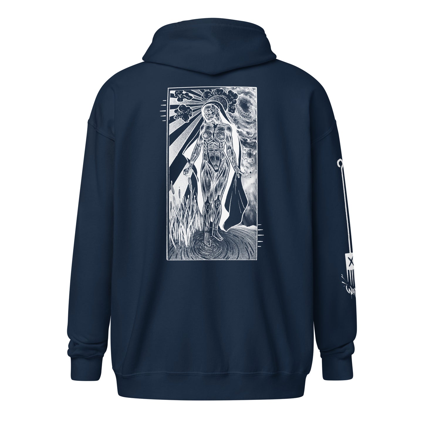 ::Queen of Wands:: Zip-Up