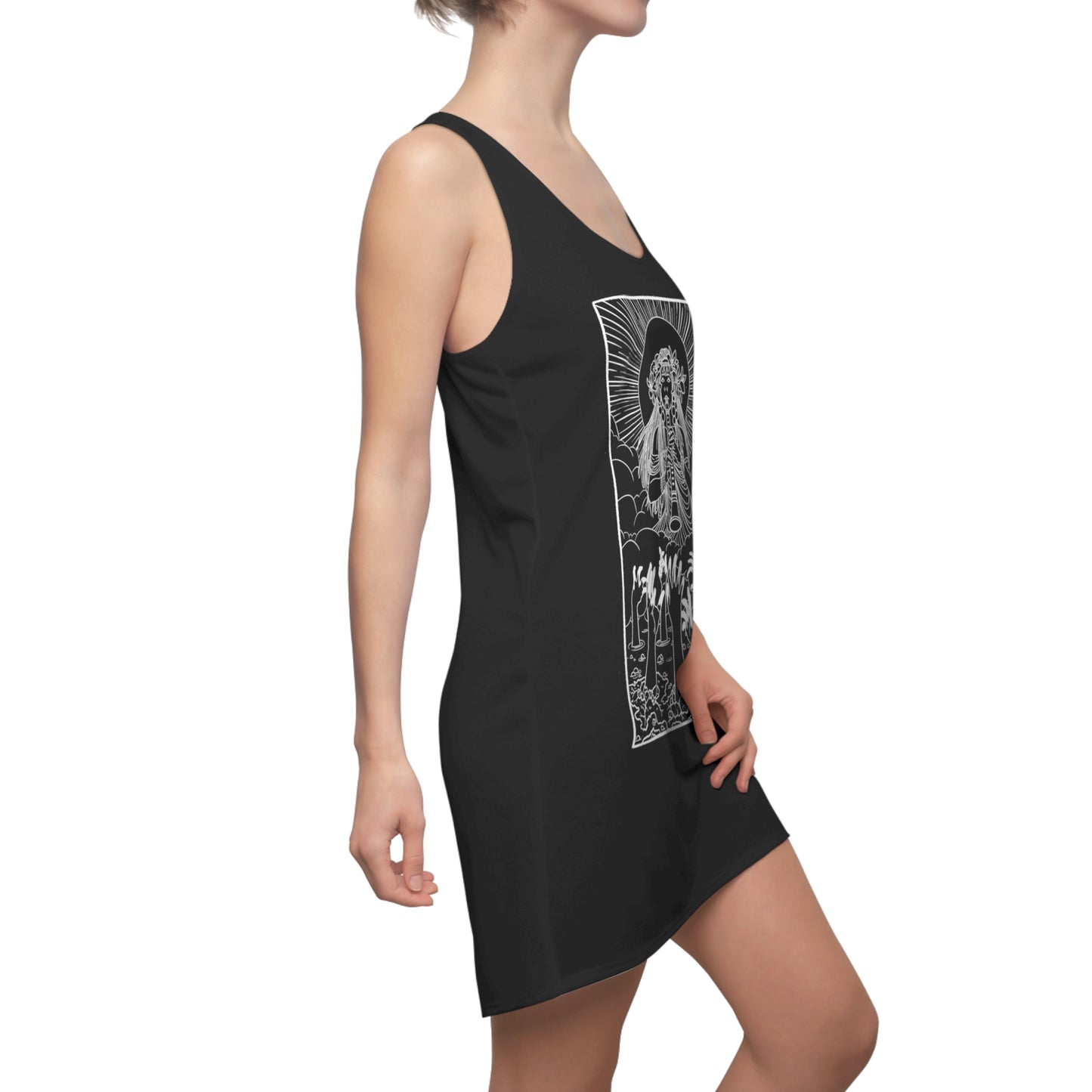 :: Judgement :: Racerback Dress (black)