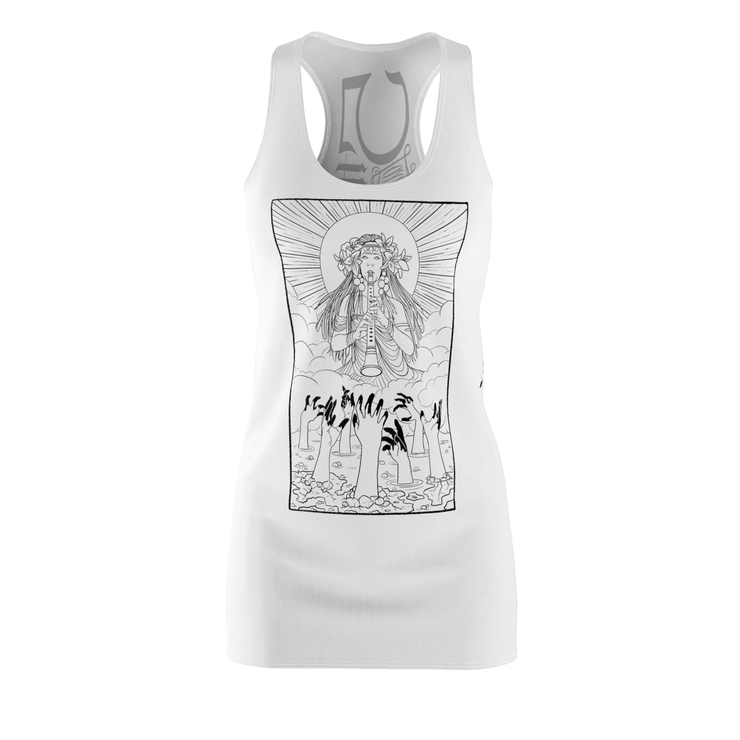 :: Judgement :: Racerback Dress (white)